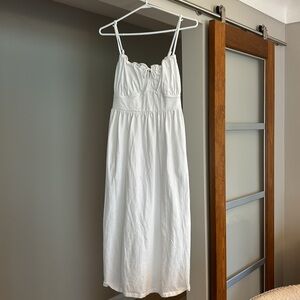 Mid length cotton dress